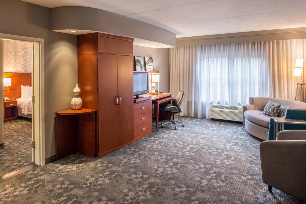 One-Bedroom King Suite with Sofa Bed interior